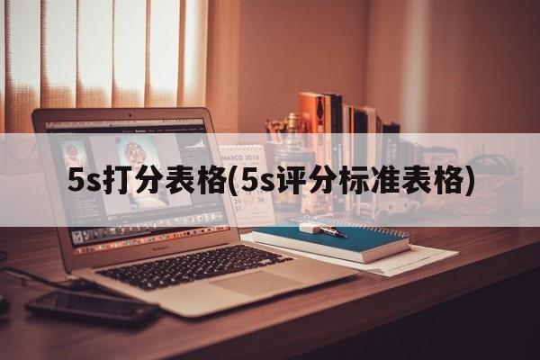 5s打分表格(5s评分标准表格)